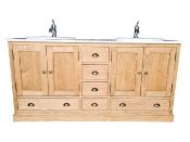 Grand Meuble salle de Bain Chester en bois |  200